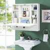 Wall-mounted Computer Desk Space Saving Floating Writing Desk Laptop Workstation