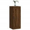 Wall Mounted Cabinet Brown Oak 34.5x34x90 cm Engineered Wood