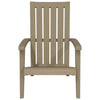 CIADAZ Garden Adirondack Chairs 2 pcs Brown Polypropylene Garden Z9P2