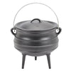 8L Cast Iron Stew Pot Dutch Oven Pot Open Fire Campfire Outdoor Camping Cooking