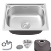 Undermount/Inset Kitchen Sink w/ Drainer Fittings Single/Double Bowl Campervan