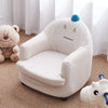 Kids Mini Sofa Children Armchair Linen Seating Chair Bedroom Playroom Furniture