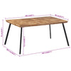 Dining Table Kitchen Dinner Room Solid Wood Teak