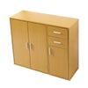 Sideboard Cabinet Cupboard Unit Storage Furniture With Drawers & Doors 4 Colors