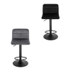 1/2/4/6x Breakfast Bar Stool w/ Backrest Gas Lift Swivel Adjustable Pub Stool