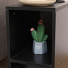 Slim Bedside Table Cabinet with Drawer for Bedroom Sofa Side Table End Tables