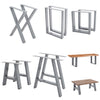 X-Steel Table Leg Heavy Duty Metal Dining Coffee Bench Office Desk Steel Trestle