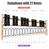 27 Notes Glockenspiel Xylophone Full Size Glockenspiel Xylophone w/27 Metal Keys