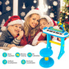 Kids Electronic Keyboard w/ Recording & Playback Function-Blue
