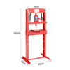 20 Ton Hydraulic Bench Press Heavy Duty Machine Workshop Garage Bearing Standing