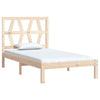 Bed Frame Solid Wood Pine 100x200 cm