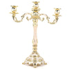 5 Arms Vintage Candle Holder Metal Candlestick Wedding Candleabra Centrepiece