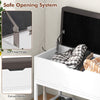 White Shoe Storage Bench Shoe Rack Stand