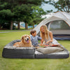 Giant Foldable Human Dog Bed Pet Dog Cuddling Bolster Pillow Mattress Sofa Bed
