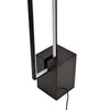 Modern Vertical Square Floor Lamp Reading Light Living Room LED Bulb Lighting UK