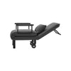 Folding Recliner Chair Fold-Out Futon Armchair Single Sofa Bed Sleeper Chair Bed