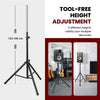 Universal Speaker Stand DJ Tripod Speaker System Stand Height Adjustable