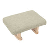 Small Sofa Footstool Low Kids Pouf Ottoman Padded Shoe Changing Stool Seat uk