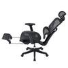 Adjustable Computer Desk Chair Home Office Gaming Chair Recliner with Footrest