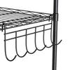 6 Tier Wire Shelving Rack Metal Storage Shelf Unit Stand Kitchen Office Garage