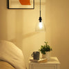 Pendant Light Over Island Hanging Lighting Industrial Clear Glass AdjustableCord