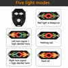 Bicycle Tail Light Rechargeable Smart Remote Control Turn Signal Warning Lamp
