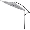 Cantilever Garden Parasol Banana Patio Sun Shade Umbrella with Crank Handle Tilt