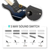 Glarry GST Electric Guitar w/Accessories For Beginner Right Handed Colorful