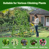 Garden Trellis A-Frame for Climbing Plant Vegetable Fruit Support Stand Full Set