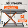 VEVOR Stand Up Desk Converter Standing Sit Desk Workstation Adjustable Height