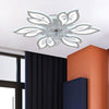 Modern Ceiling Fan with Light Dimmable Ceiling Fan Remote Control 6 Wind Speeds