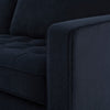 Dusk Sloane Midnight Dark Navy Velvet 3 Seater Sofa RRP £1050