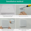 Modern LED Ceiling Light Square Panel Down Lights Bathroom Kitchen Bedroom Lamp
