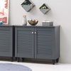 Shoe Rack Shoes Storage Cabinet Wooden Stand Copboard Unit Organiser 2 Doors