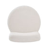 Teddy Fleece Upholstery Dressing Table Stool Pouff Footstool Makeup Vanity Chair