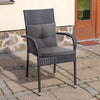 Seat Cushion Outdoor Indoor Dining Chair Pads Garden Rattan Chairs Back Seat Pad