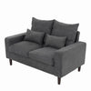 Panana Linen Fabric Sofa 1, 2 or 3 Seater Modern Couch Suite Set ottoman