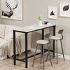 Extra Long Kitchen Bar Table Rectangular Coffee Table Metal Marble Console Table