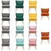 Scallop Back Armchair Cocktail Sofa Accent Seat Living Bedroom Cafe Lounge Sofa