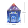 Rocket Castle House Tent Indoor Outdoor Kids Play Child Playhouse Girls Boys