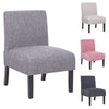 Small Wingback Oyster Armchair Scallop Shell Dining Chair Lounge Occasional Sofa