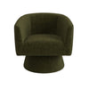 Green Boucle Swivel Accent Chair - Cairo BUN/CRR002/95867