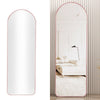 Full Length Wall Mounted Rose Gold Mirror Bathroom Hallway Dressing Room Bedroom