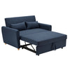 Dahlia Navy Blue 2-Seater Pull Out Sofa Bed - Convertible Sleeper Sofa