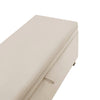 Dusk Windermere Ecru Velvet Storage Ottoman RRP £399