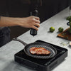 Cast Iron Griddle Frying Pan Grill Non-stick Skillet Cooking Fry Steak with Tray