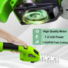 2 IN1 Cordless Hedge Trimmer Grass Shear Garden Handheld Hedge Shrub Cutter UK