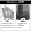 Portable Wood Burning Cooking Stove Camping Bell Tent Heating Stove with Pipes