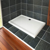 Shower Tray Enclosure Acrylic White w/Free Waste 1200x800mm 1000x800mm 900x700mm