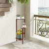 3 Tier Bamboo Plant Stand Corner Plant Shelf Rack Pot Holder Display Rack